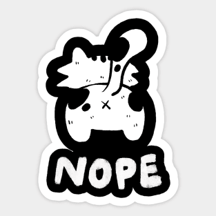 Butt cat Sticker